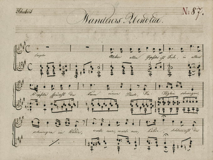 Schubert, 39 Songs with Guitar Accompaniment