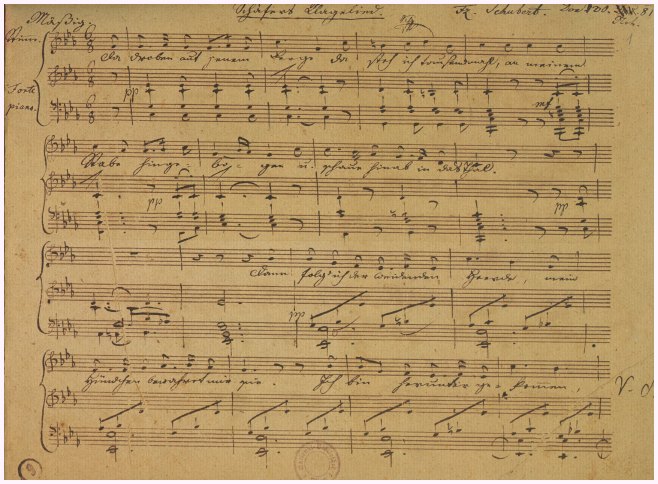 Schubert, Schäfers Klagelied D.121