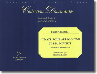 Schubert. Sonata for Arpeggione & Pianoforte D.821, cover