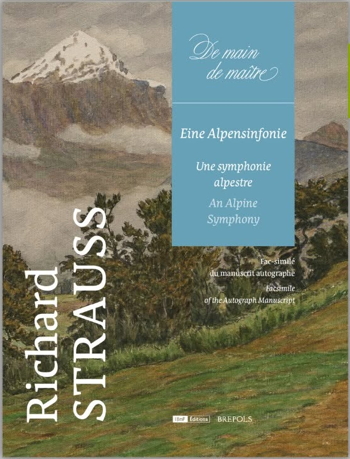 Richard
                                Strauss, Alpine Symphony, cover