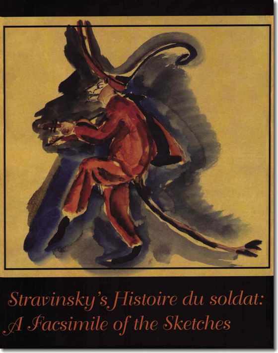 Stravinsky, Histoire du soldat, cover