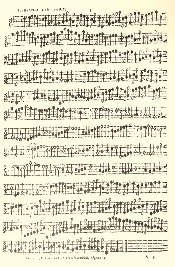 Uccellini, Sonate, correnti et arie, op.4