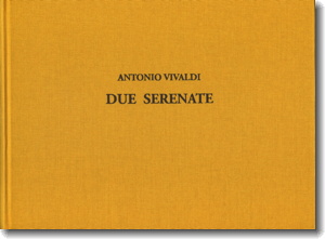 Vivaldi, due serenate, cover